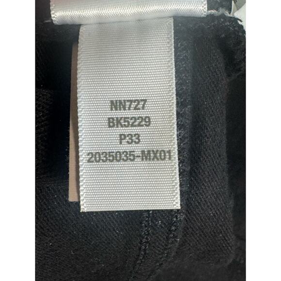 NWT Madewell Petite Kick Out Crop Jeans in True Black Wash: Coated Edition 33P - Picture 11 of 13